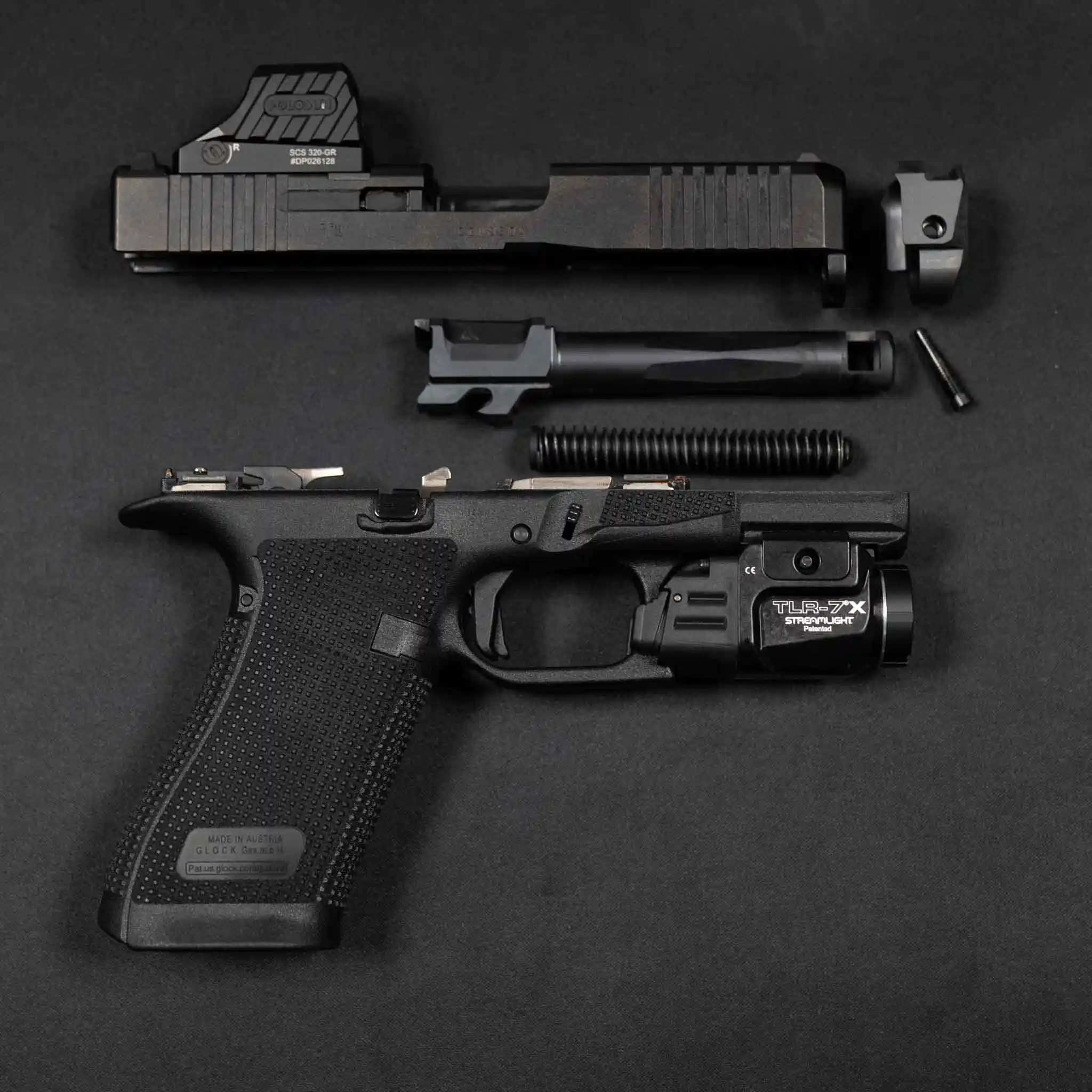 Glock 45 gen.6, TLR-7X, Radian Afterburner