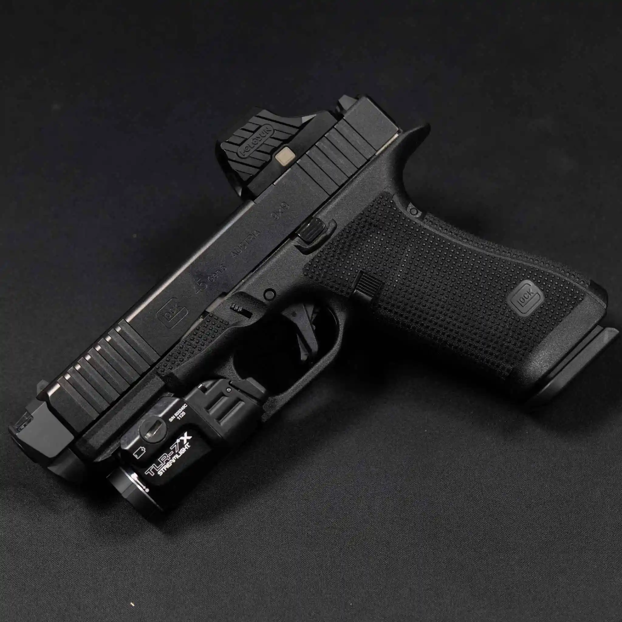 Glock 45 gen.6, TLR-7X, Radian Afterburner