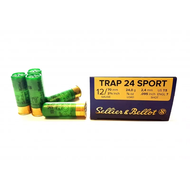 S&B 12/70Trap Sport 24g/2,4mm (25ks)