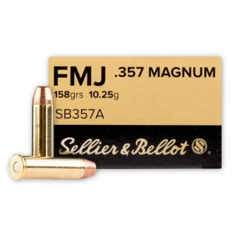 .357 Mag. S&B FMJ 10,25g