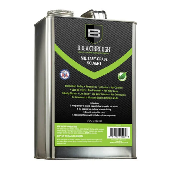 BREAKTHROUGH® ARMÁDNE ROZPÚŠŤADLO 1 GALLON 3.7 LITRA PLECHOVKA