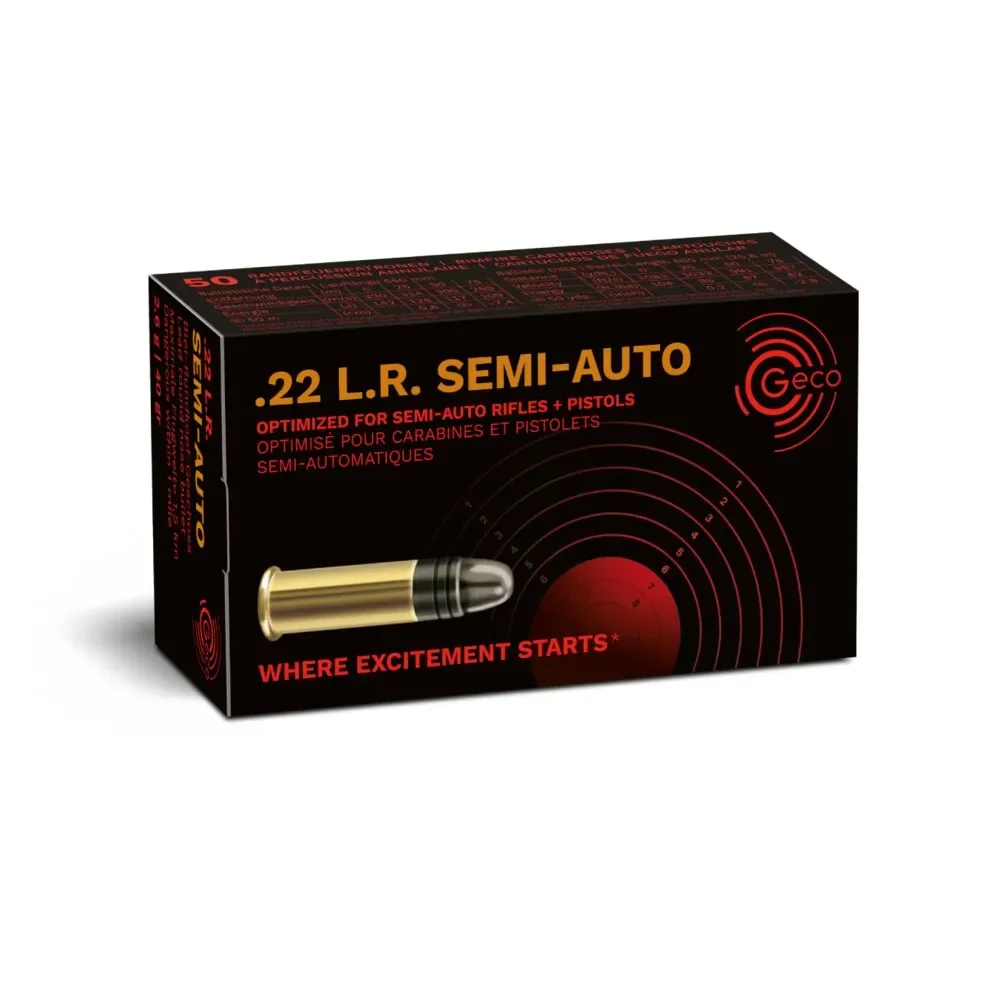 Geco .22 LR LRN Semi-Auto