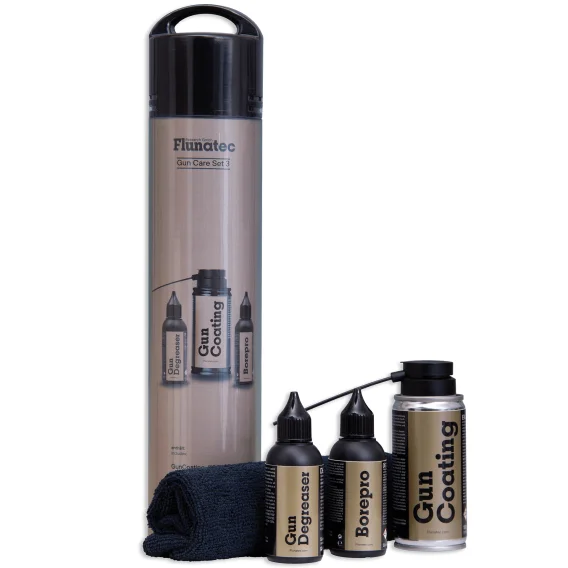 Flunatec Sada NR.3, (Caoting 100ml, Degreaser 50ml, Bore Pro 50ml, Microfiber)