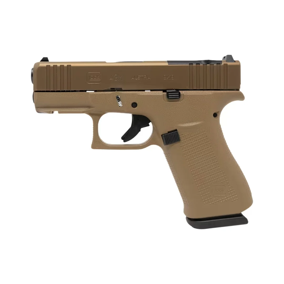 GLOCK 43X MOS Coyote, 9x19mm Luger