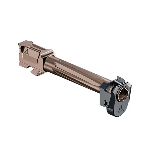 Hlaveň s kompenzátorom Radian Afterburner + Ramjet Glock 19/19x/45 Bronze