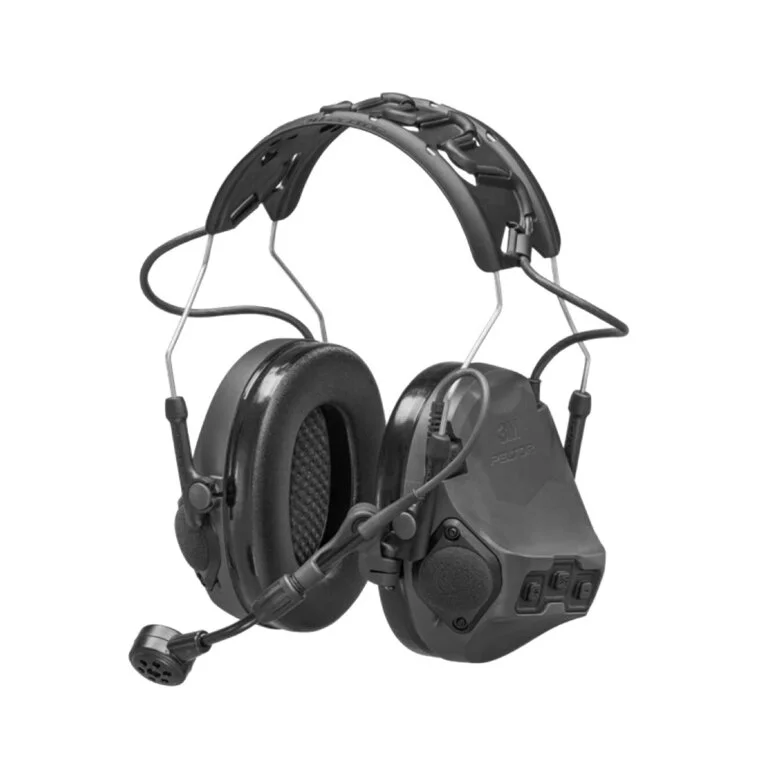 Modulárna náhlavná súprava s Bluetooth ComTac VII 3M® PELTOR® - Sivá