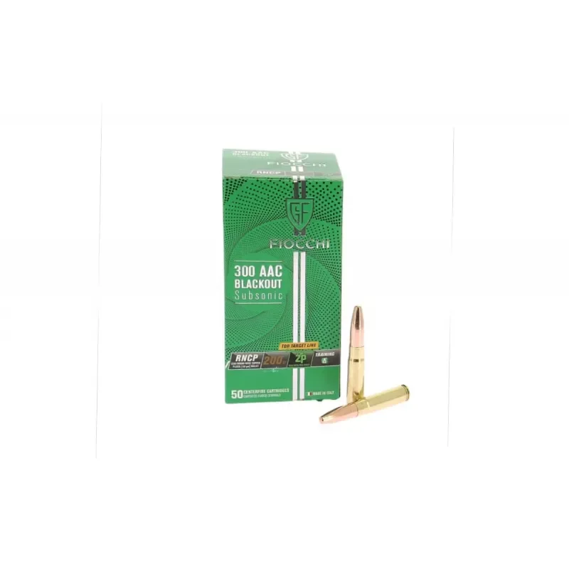 .300 AAC BLK Subsonic Fiocchi 200gr