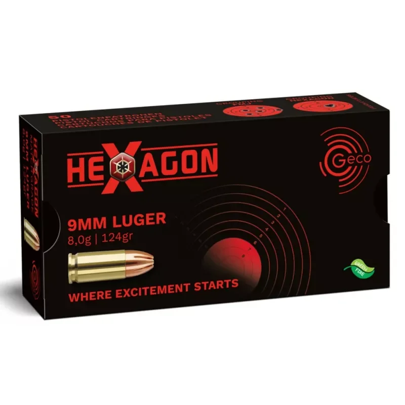 .45 ACP Geco Hexagon 13g/200grn (50ks)