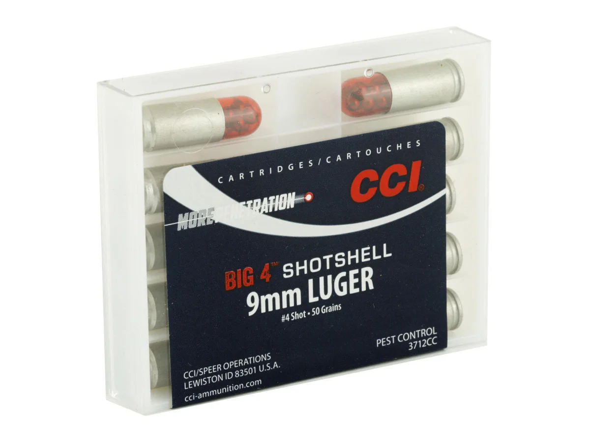 9mm Luger CCI Big4- brokové (10ks)
