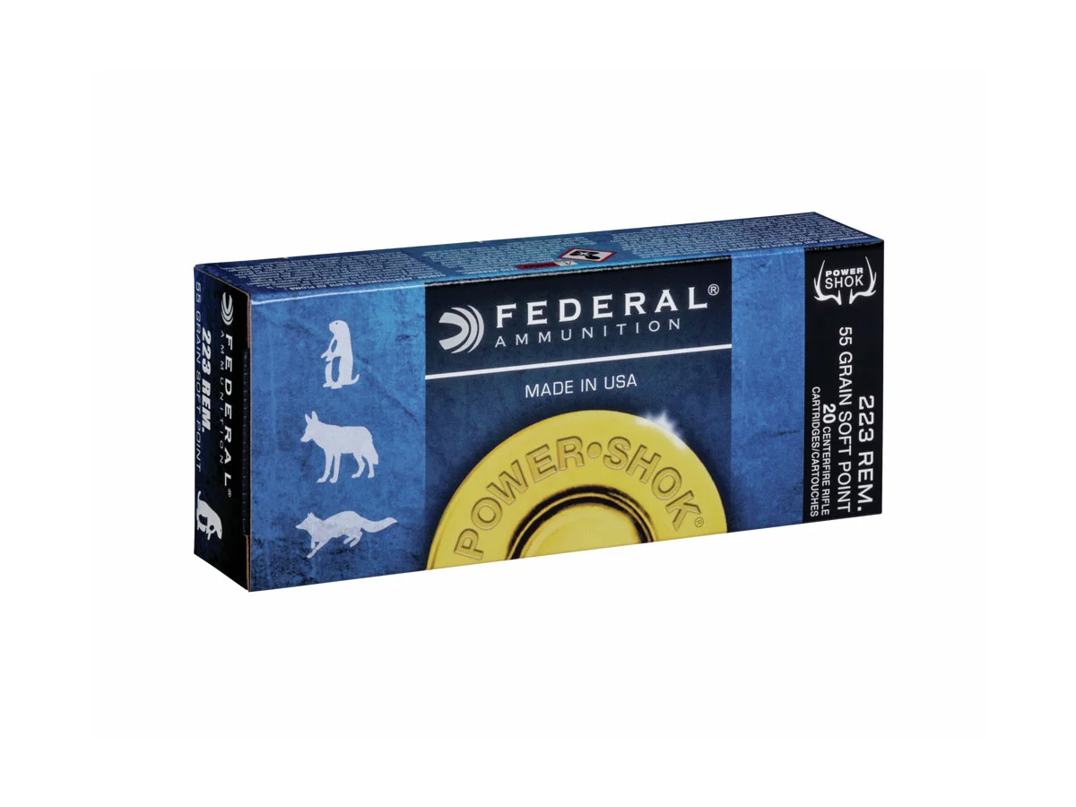 .223 Rem. Federal Power-Shok 55gr/3,56g (20ks)