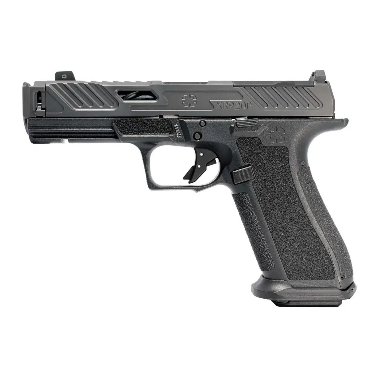 SHADOW SYSTEMS XR920P 9MM BLACK FRAME ELITE SLIDE OPTICBS COMP. BARREL BLACK SS ROD BLK SERR EXPORT