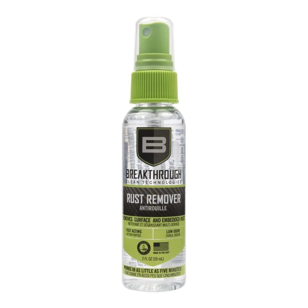 BREAKTHROUGH® Rust Remover – 2oz Pump Spray Bottle