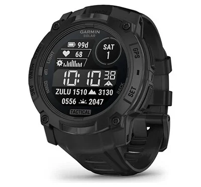 Garmin Instinct 3 SOLAR 50mm, Tactical Edition, Black