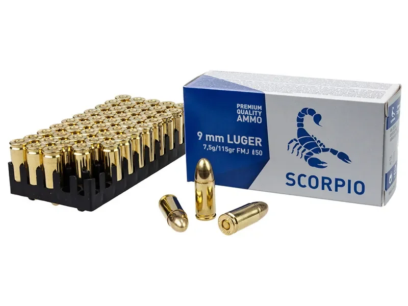 STV Scorpio 9mm Luger 7,5g/115gr