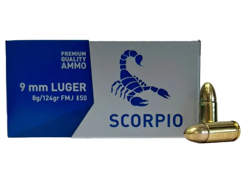 STV Scorpio 9mm Luger 8g/124gr