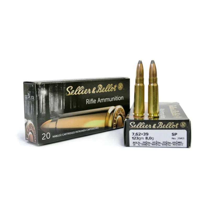 S&B 7,62x39mm SP 124gr/8g (20ks)