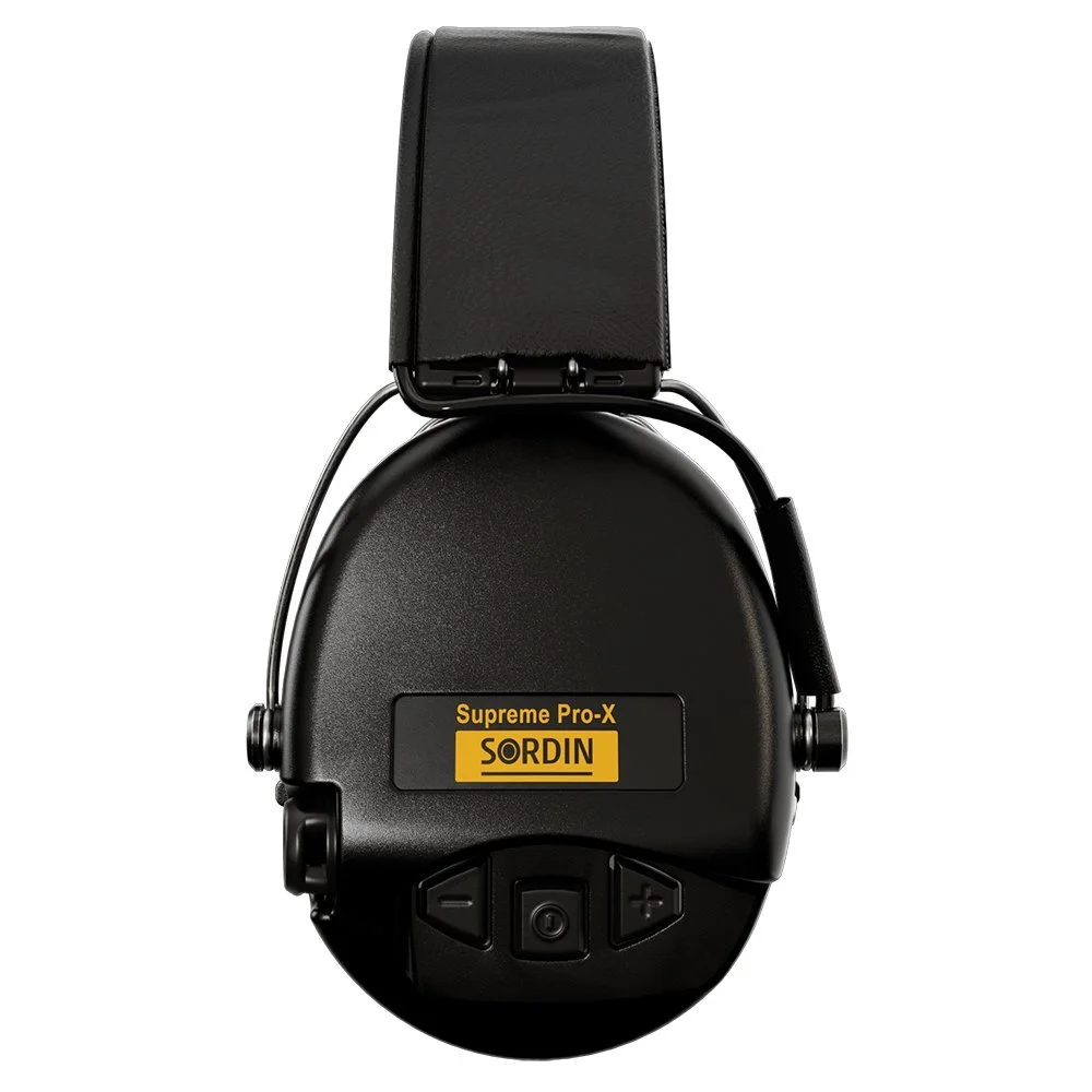 Elektronické chrániče sluchu Sordin Supreme Pro-X Headband Black