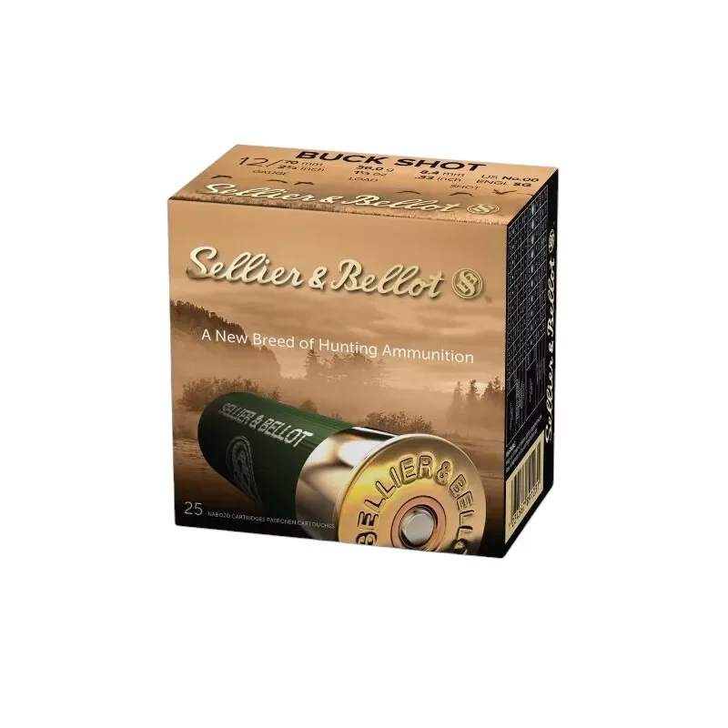 12/70 S&B Buck Shot 8,43mm (25ks)